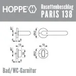Hoppe Paris 138 Edelstahl – Bild 3