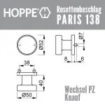 Hoppe Paris 138 Edelstahl – Bild 9