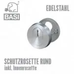 Schutzrosette aus Edelstahl