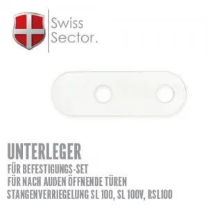 Unterleger für Stangenführung