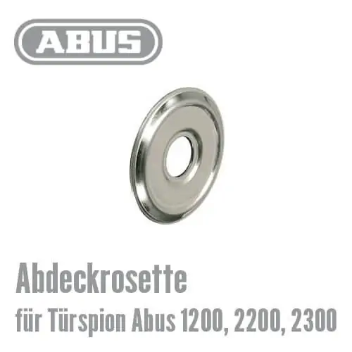 Abdeckrosette für ABUS Türspion