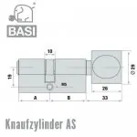 Knaufzylinder Basi AS – Bild 3