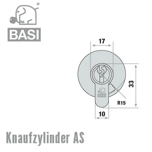 Knaufzylinder Basi AS – Bild 4