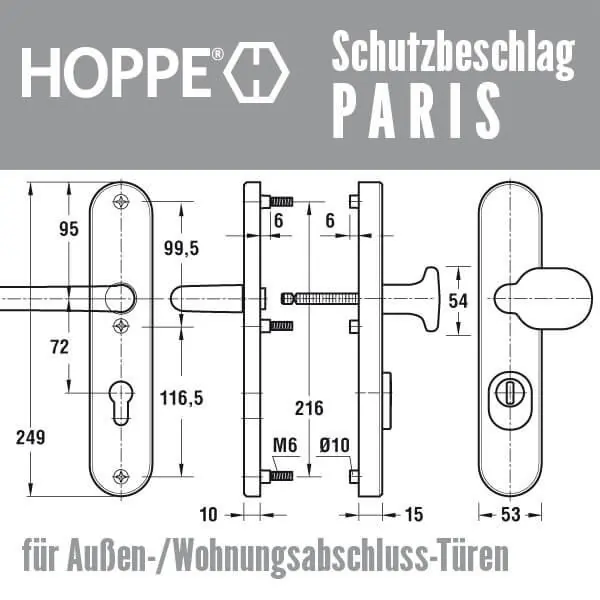 Hoppe Paris 72mm – Bild 2