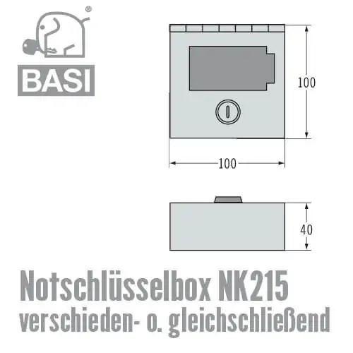 Notschlüsselkasten NK215 – Bild 2