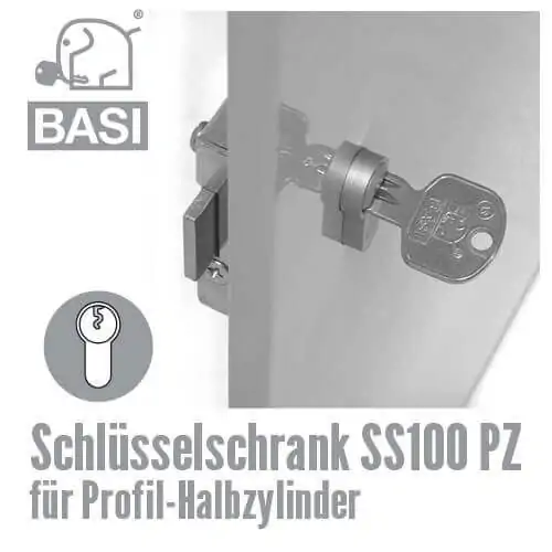 Schlüsselschrank SS100 PZ – Bild 2