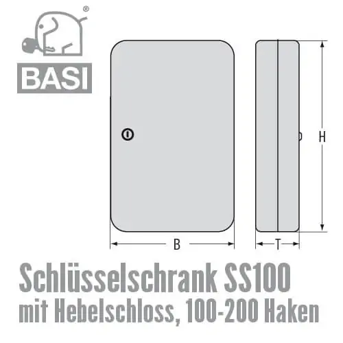 Schlüsselschrank SS100 – Bild 2