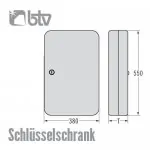 Schlüsselschrank mit Haken – Bild 2
