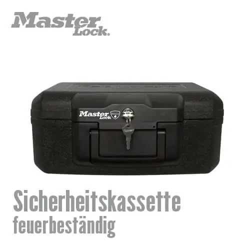 Feuerbeständige Sicherheitskassette S