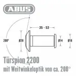 Türspion 2200 – Bild 2