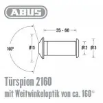 ABUS Türspion 2160 – Bild 2