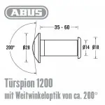 Türspion 1200 – Bild 3
