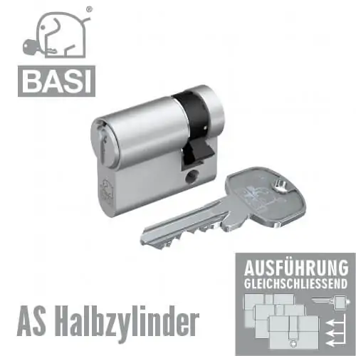 Halbzylinder Basi AS – Bild 3