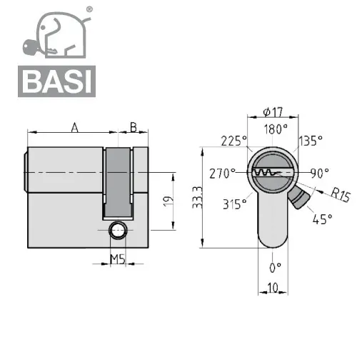 Halbzylinder Basi BM – Bild 5