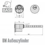 Außenzylinder Basi BM – Bild 2
