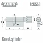 ABUS ECK550 Knaufzylinder – Bild 2