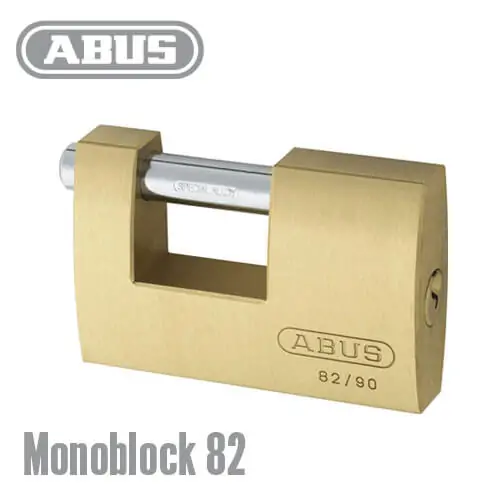 Monoblock-Vorhangschloss 82 – Bild 3