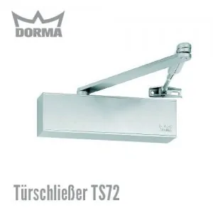 Dorma Türschließer TS 72 mit Scherengestänge Die ideale Lösung für Innentüren bis 1100 mm – geprüft nach EN 1154