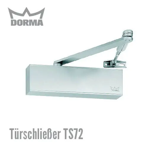 Dorma Türschließer TS 72 mit Scherengestänge Die ideale Lösung für Innentüren bis 1100 mm – geprüft nach EN 1154