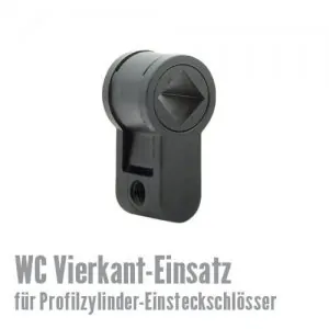 WC Vierkant-Einsatz