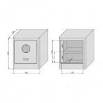 BASI Möbeltresor mySafe 350 Premium – Bild 2