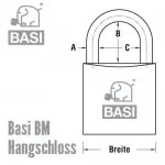 Vorhängeschloss Basi BM – Bild 2