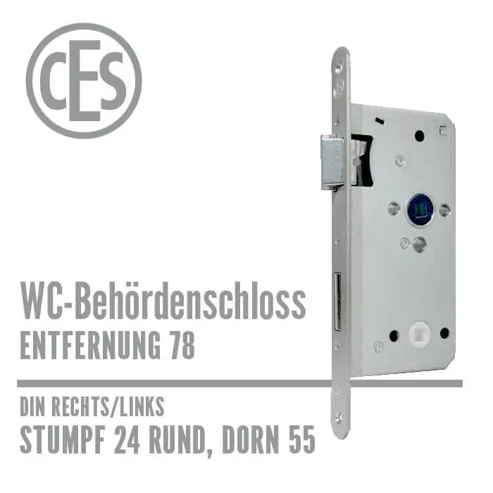 CES WC-Einsteckschloss