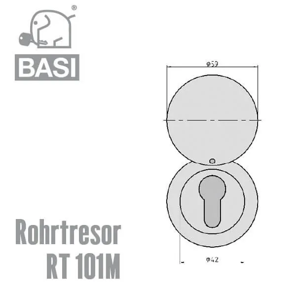 Rohrtresor RT 101M – Bild 2