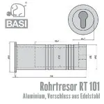 Rohrtresor RT 101 – Bild 2