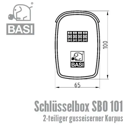 Schlüsselbox SBO 101 – Bild 2