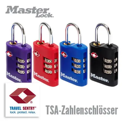 TSA-Kofferschloss 4686 – Bild 3