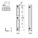 Winkelschliessblech WS95 – Bild 3