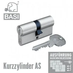Kurzzylinder Basi AS