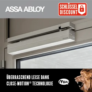 Assa Abloy Close-Motion Türschließer nahezu lautlos
