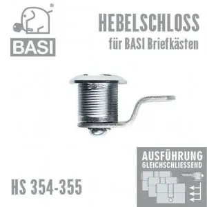 Hebelschloss für Briefkästen