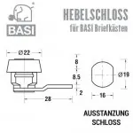 Hebelschloss HS 322-333 – Bild 2