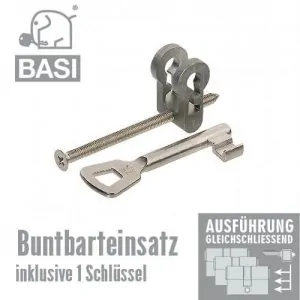 BASI PZ-Einsteckschlösser für Einsteckschlösser mit Profilzylinderlochung
