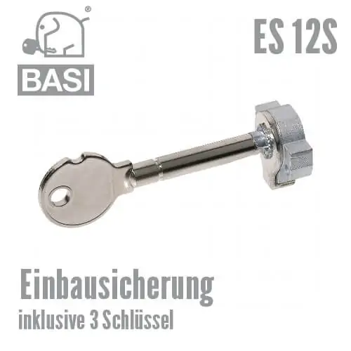 Einbausicherung für Einsteckschlösser