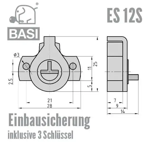 ES 12S Einbausicherung – Bild 2