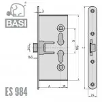 ES 984 mit Panikfunktion für Wechselgarnituren – Bild 2