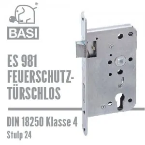 BASI Einsteck-Türschloss ES 981 24-65/72
