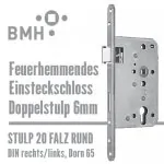 Feuerhemmendes Einsteckschloss mit Doppelstulp