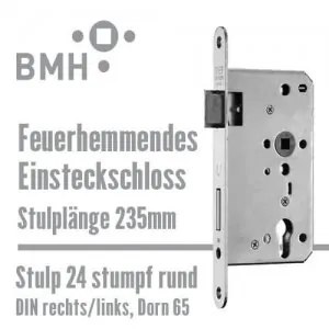 BMH Feuerhemmendes Einsteckschloss 