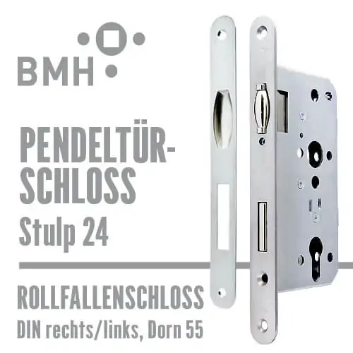 Einsteck-Pendeltürschloss – Bild 3