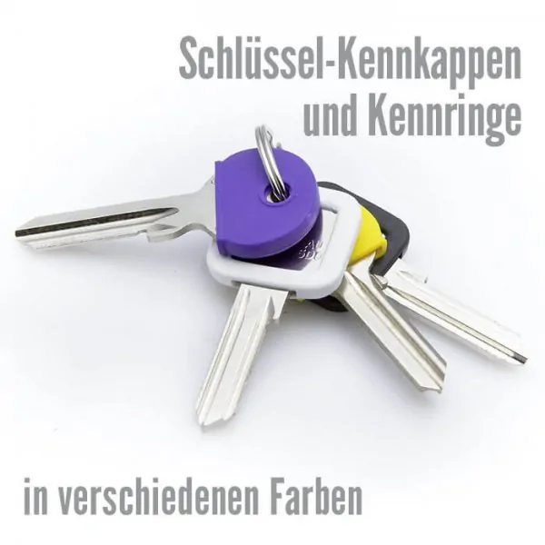 Schlüsselkennkappen Rund – Bild 2