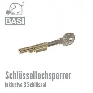 BASI Schlüssellochsperrer für Buntbartschlösser