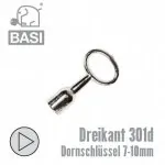 Dreikant Dornschlüssel