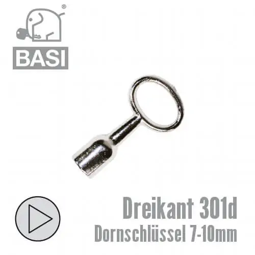 Dreikant Dornschlüssel