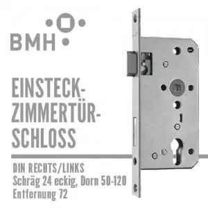 Einsteckschloss mit Schrägstulp