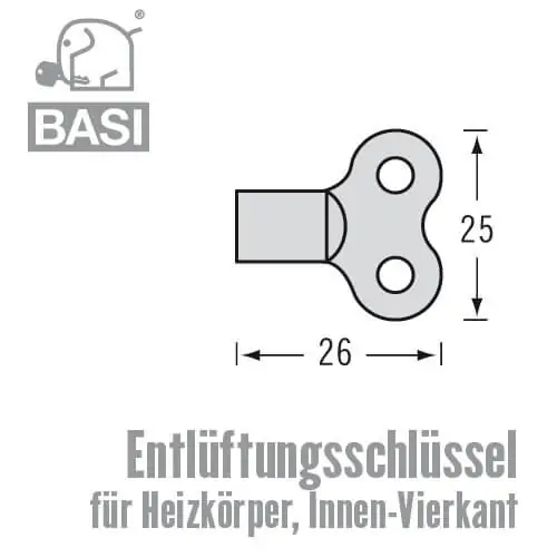 Entlüftungsschlüssel – Bild 2